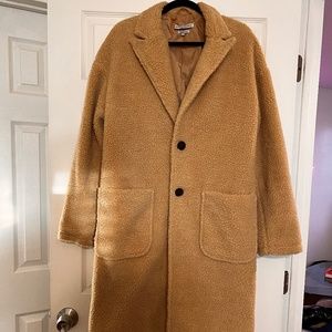 ASOS Tan Teddy Coat
